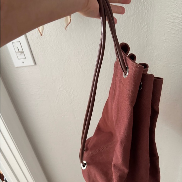 Urban Outfitters Rust Drawstring Backpack - Picture 4 of 4